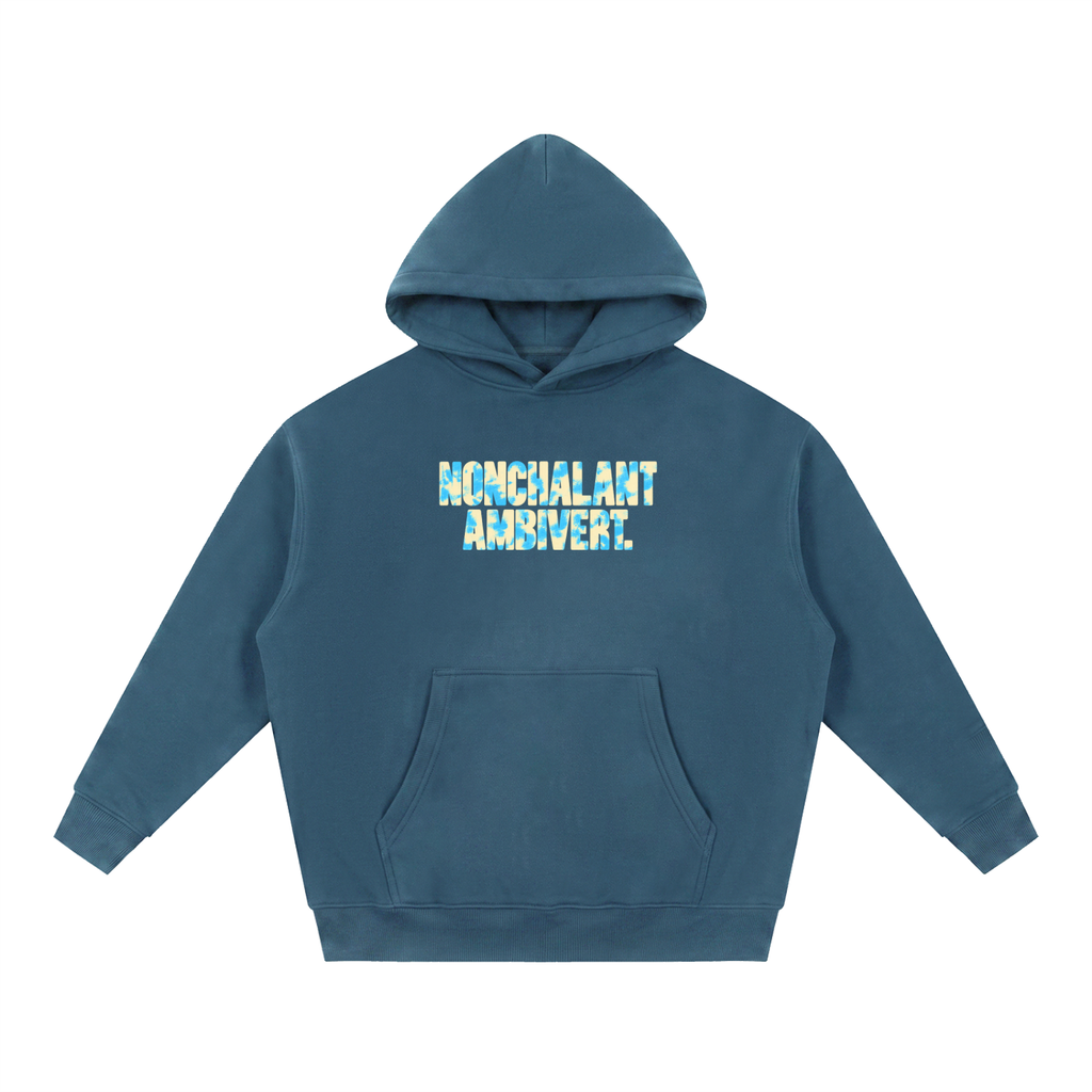 Essential Oversized Boxy Fit Fleece Hoodie