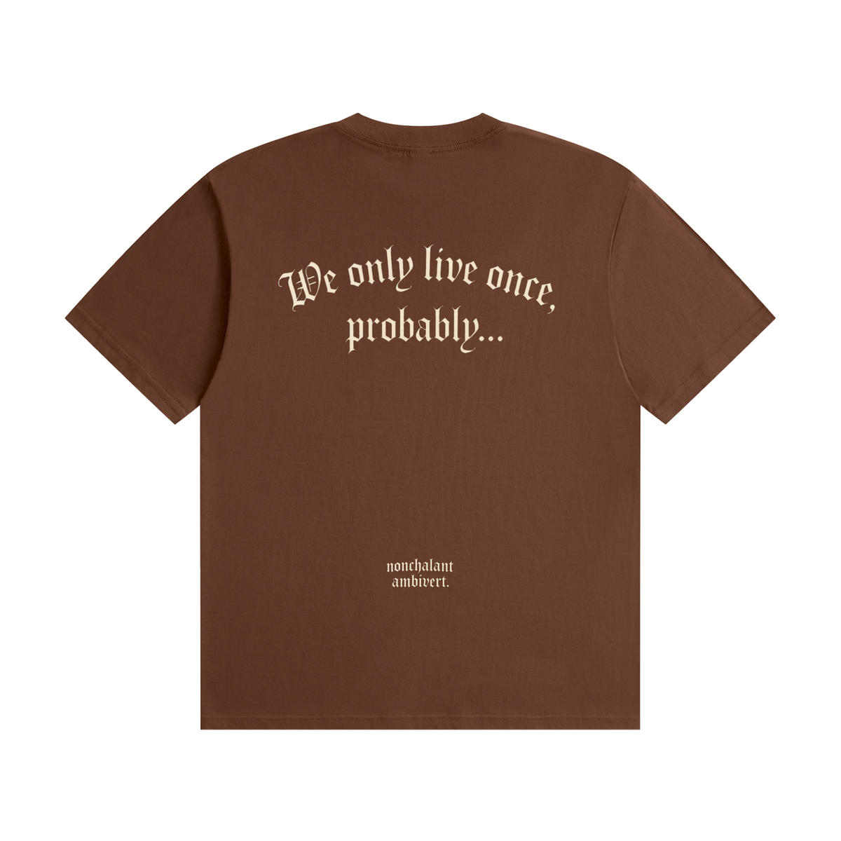 Unisex Seamless Cotton T-Shirt