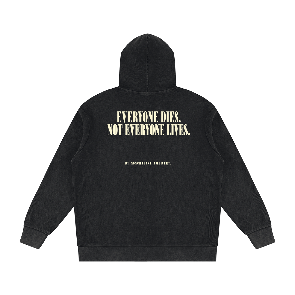 Unisex Mineral Wash Oversized Hoodie