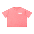 Mineral Wash Boxy Cotton T-Shirt