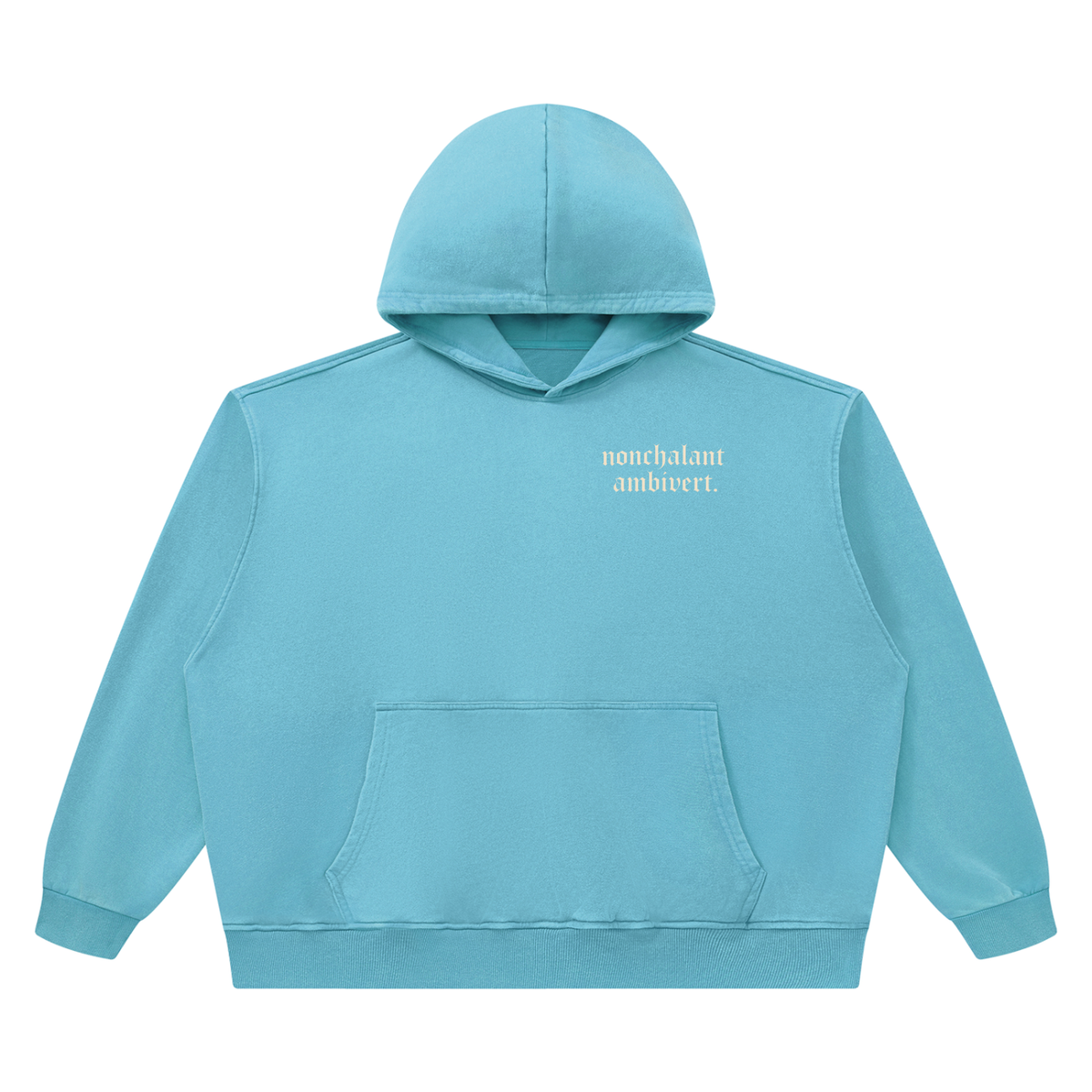 Unisex Heavyweight Vintage Wash Boxy Hoodie