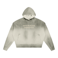 Unisex Sunfade Distressed Boxy Hoodie