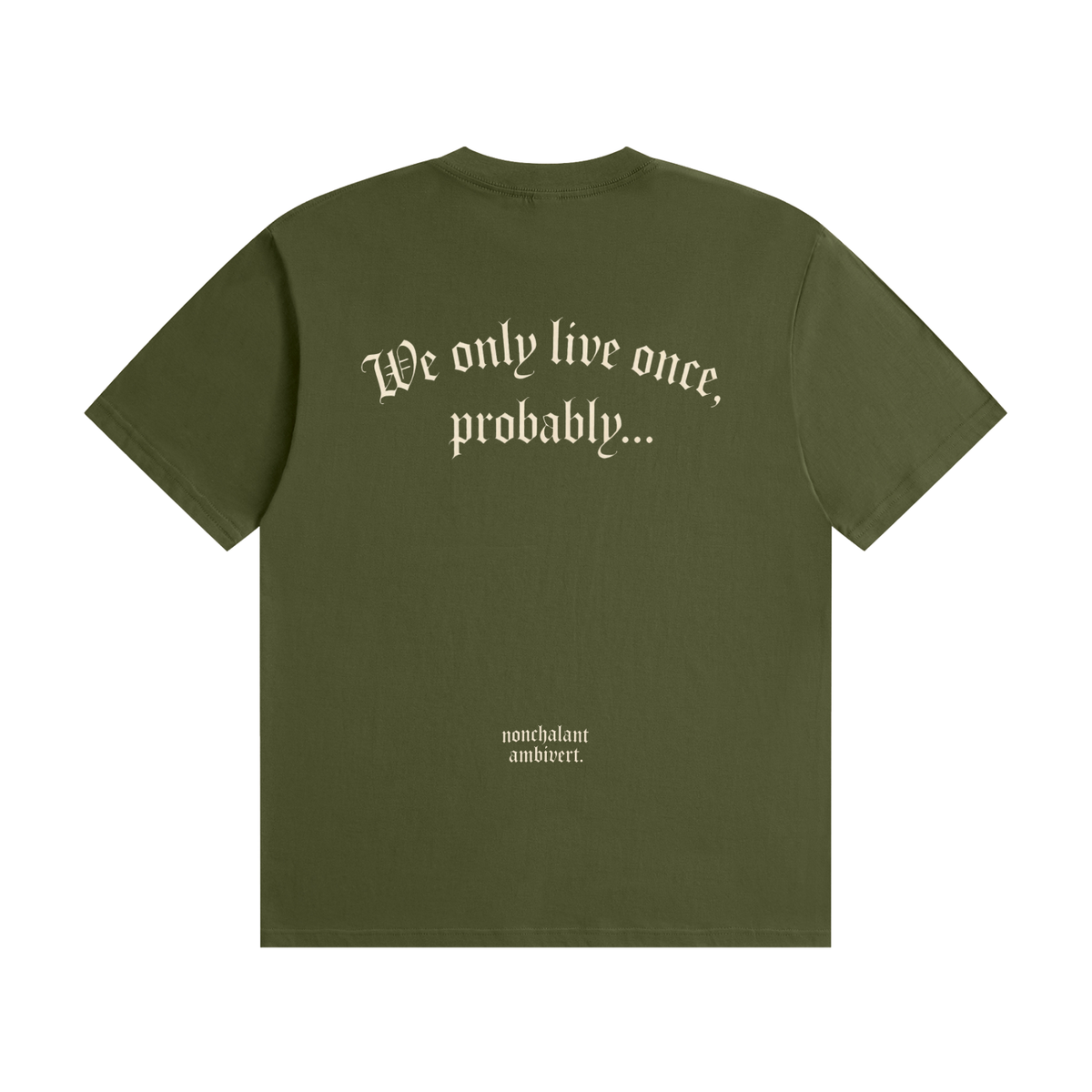 Unisex Seamless Cotton T-Shirt
