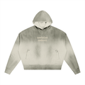 Unisex Sunfade Distressed Boxy Hoodie