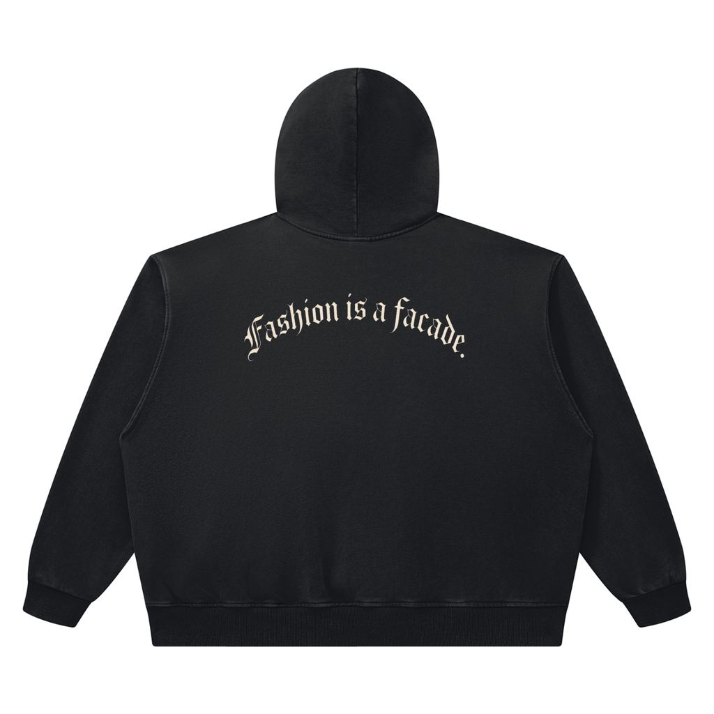 Unisex Heavyweight Vintage Wash Boxy Hoodie