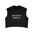 French Terry Boxy Tank Top