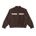 Unisex Plaid Full-Zip Track Jacket