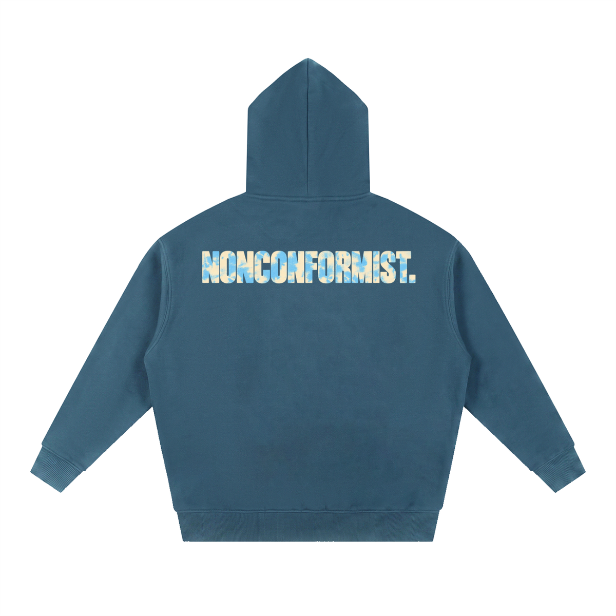 Essential Oversized Boxy Fit Fleece Hoodie