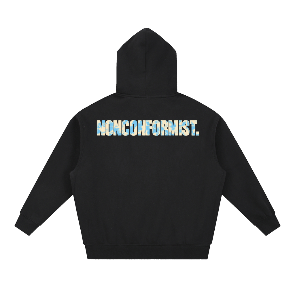 Essential Oversized Boxy Fit Fleece Hoodie