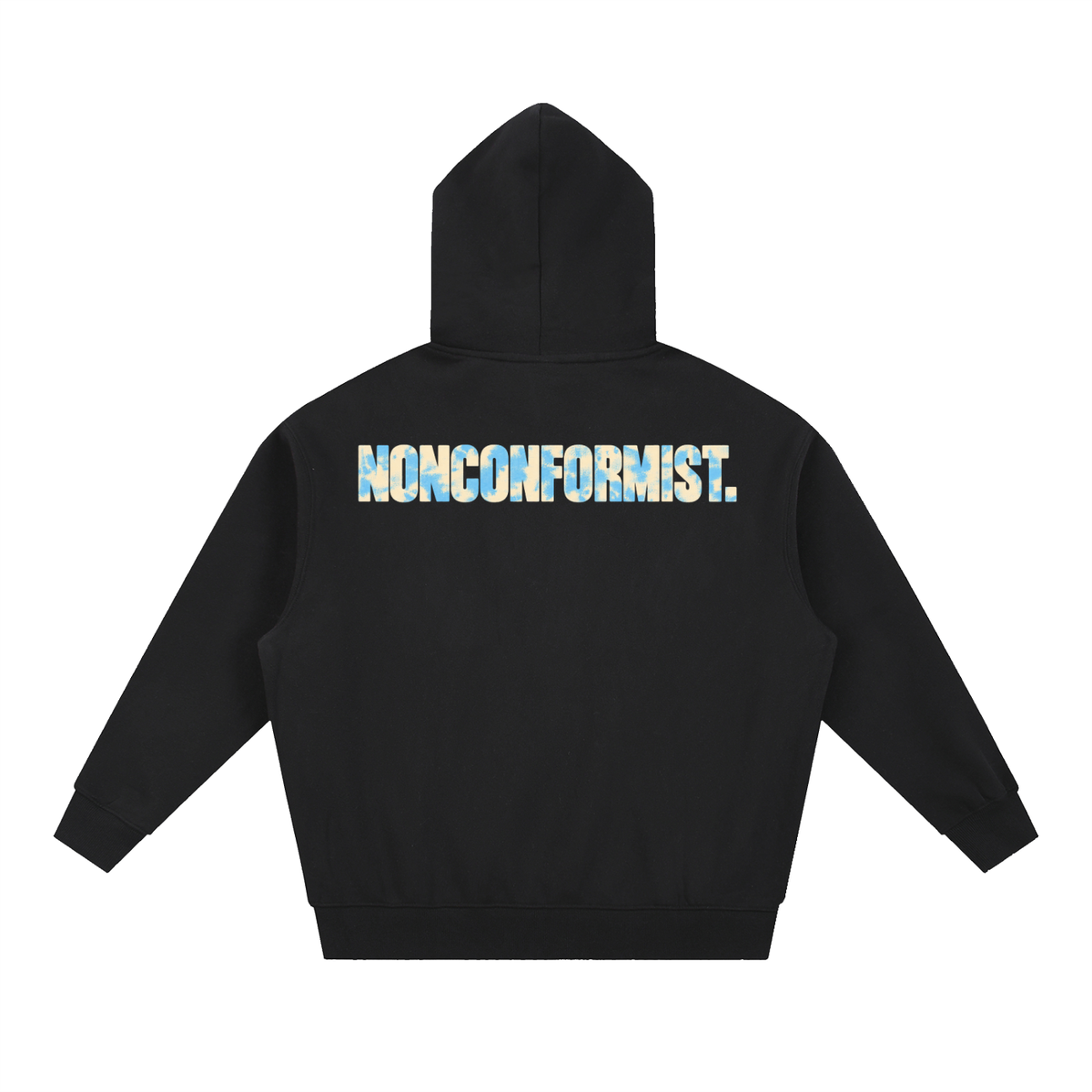 Essential Oversized Boxy Fit Fleece Hoodie