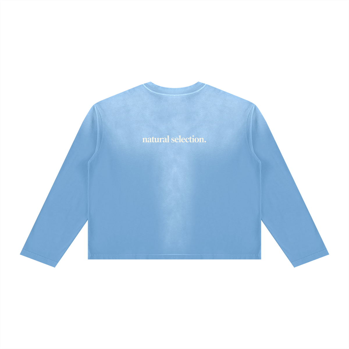 Unisex Sunfade Boxy Long Sleeve T-Shirt
