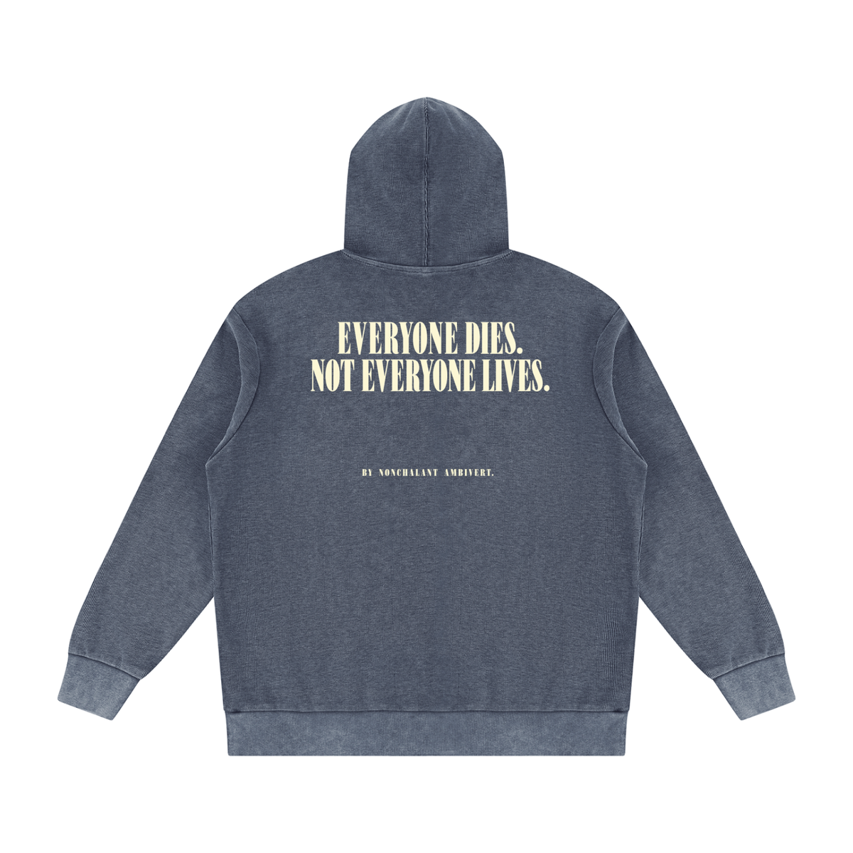 Unisex Mineral Wash Oversized Hoodie