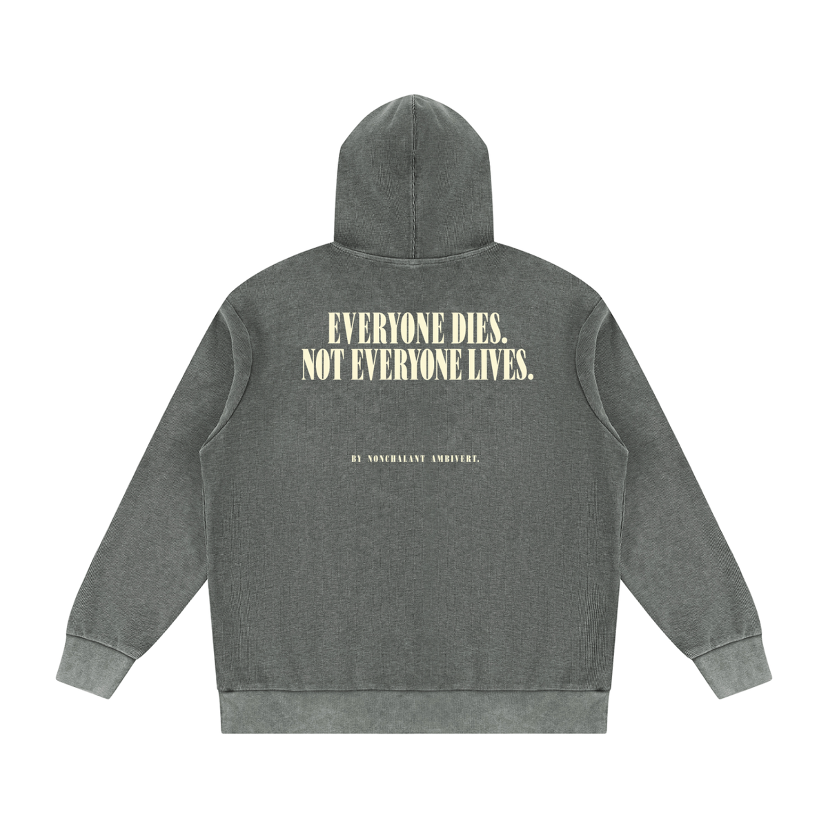 Unisex Mineral Wash Oversized Hoodie