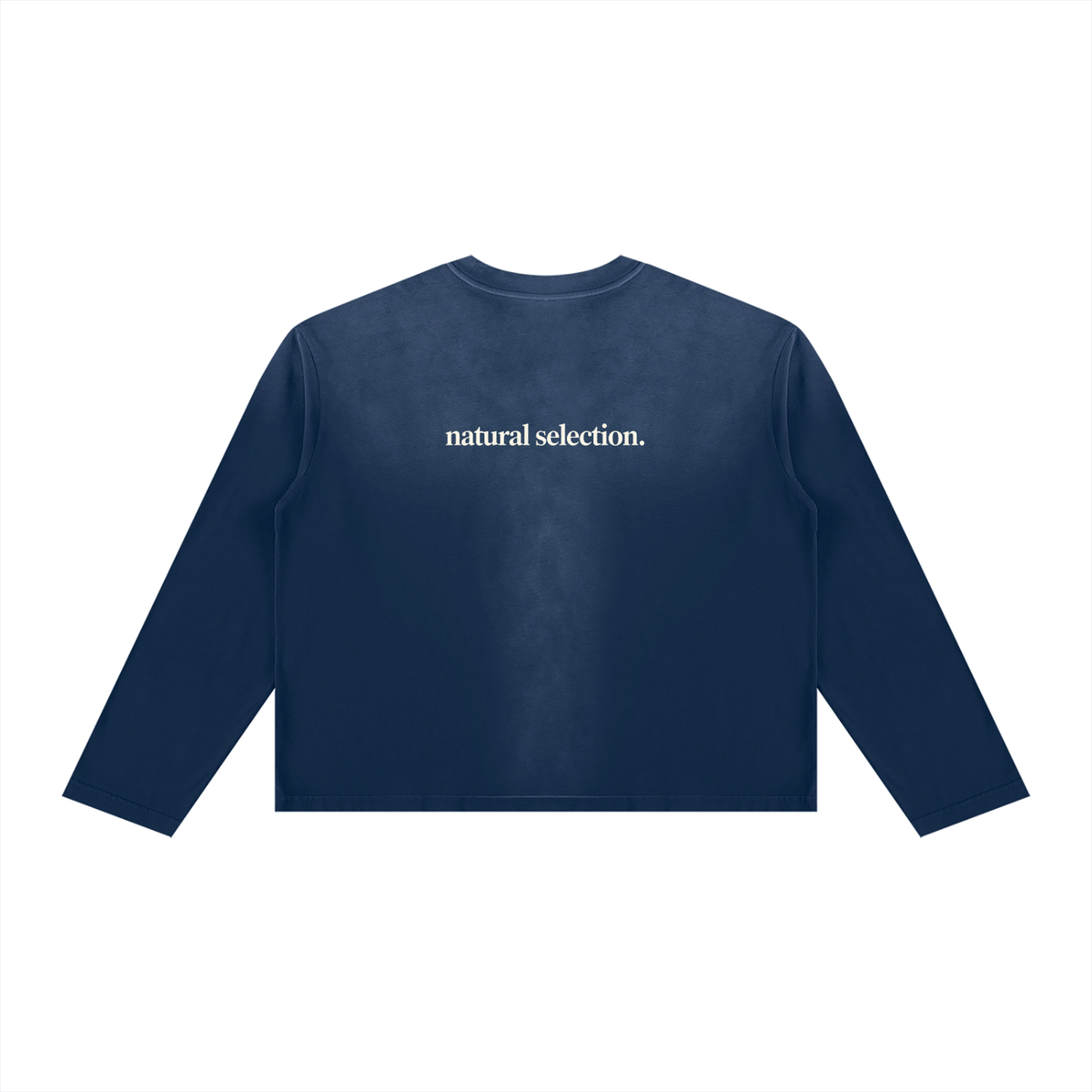 Unisex Sunfade Boxy Long Sleeve T-Shirt
