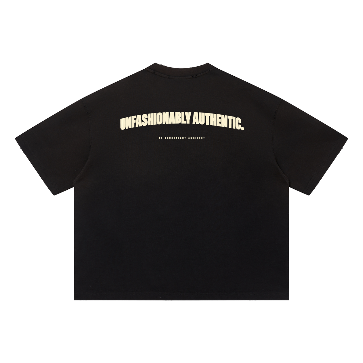 Unisex Sun Fade Distressed Boxy T-Shirt