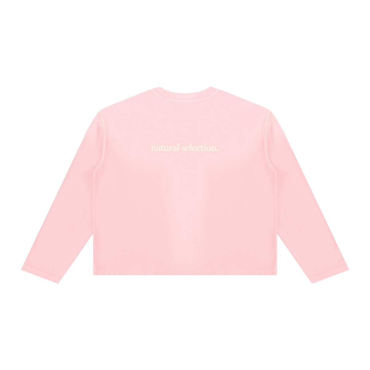 Unisex Sunfade Boxy Long Sleeve T-Shirt