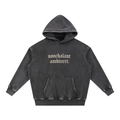Snow Wash Fleece Oversize Hoodie