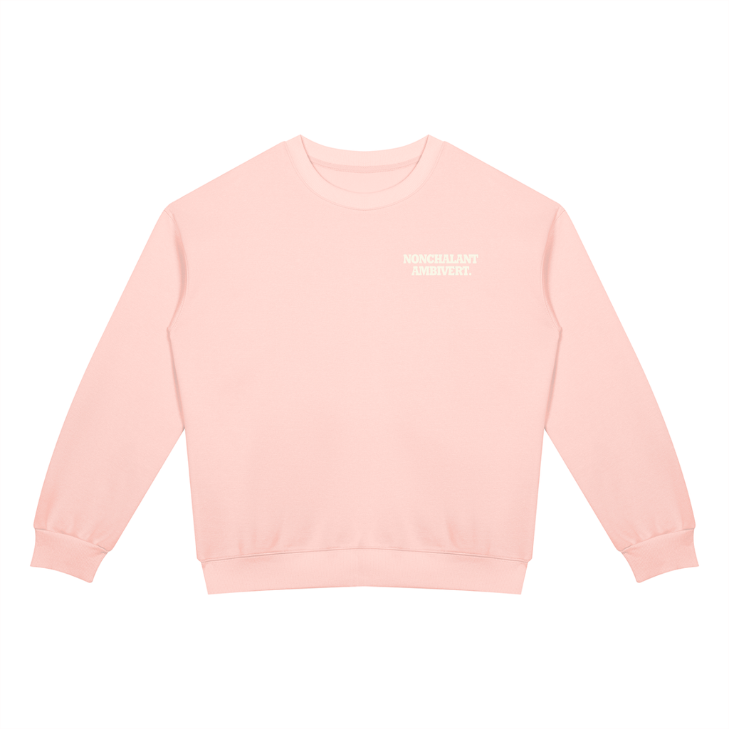 Unisex Drop Shoulder Crewneck Sweatshirt