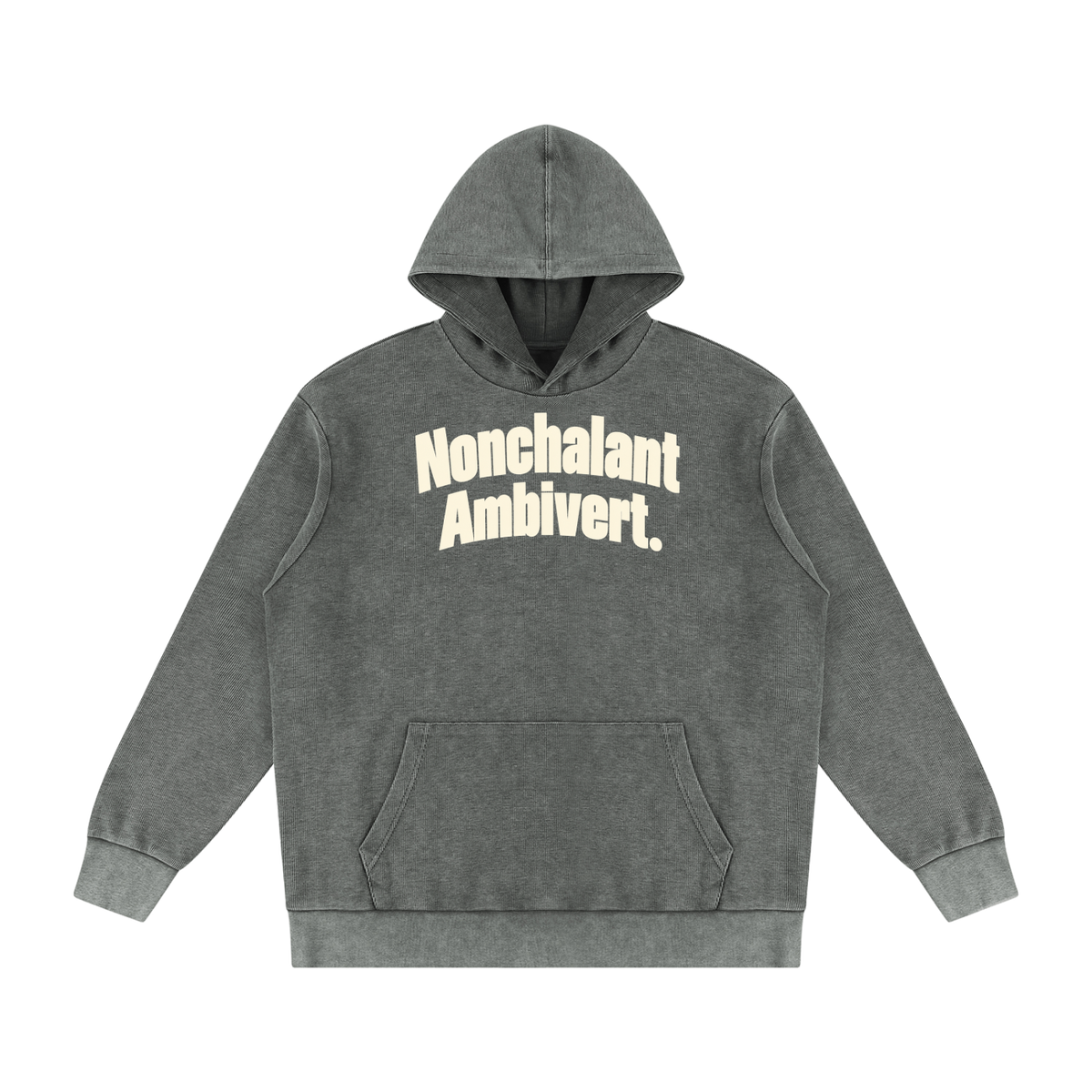 Unisex Mineral Wash Oversized Hoodie