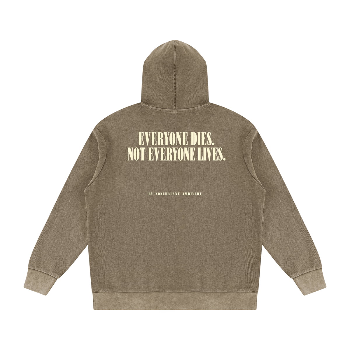 Unisex Mineral Wash Oversized Hoodie